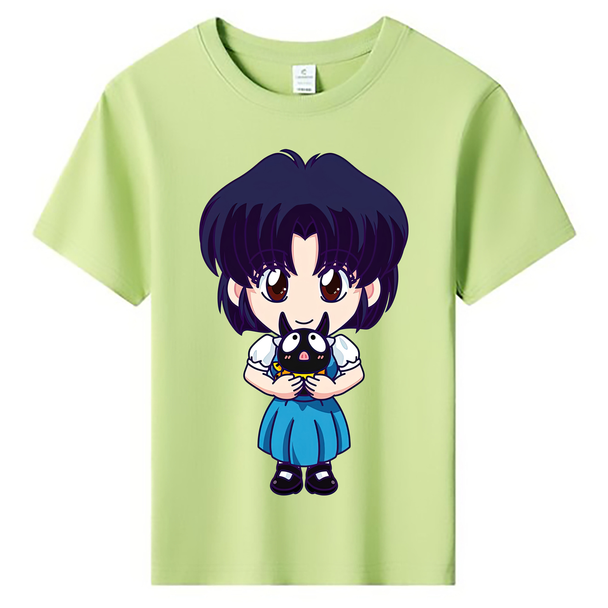 （画像用） 美少女戦士セーラームーン 水野 亜美 みずの あみ Sailor Moon Mizuno Ami 綿100％キッズTシャツ（フロントプリント）